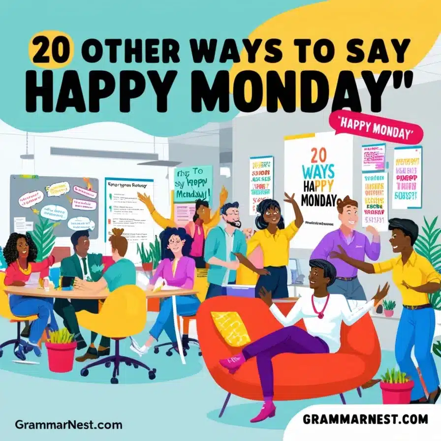 20 other ways to say happy monday