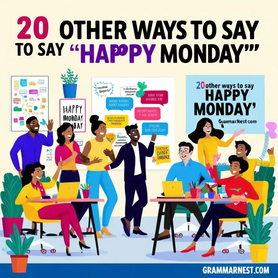 20 other ways to say happy monday