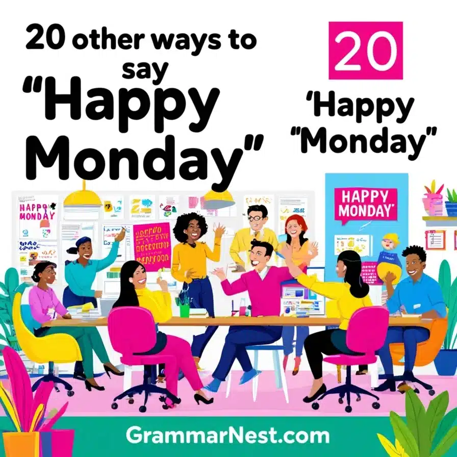 20 other ways to say happy monday