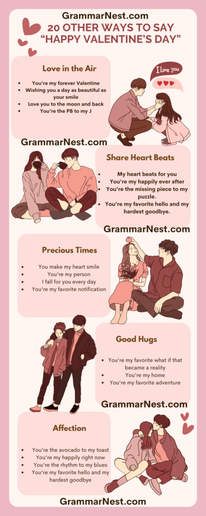 20 other ways to say happy valentines day