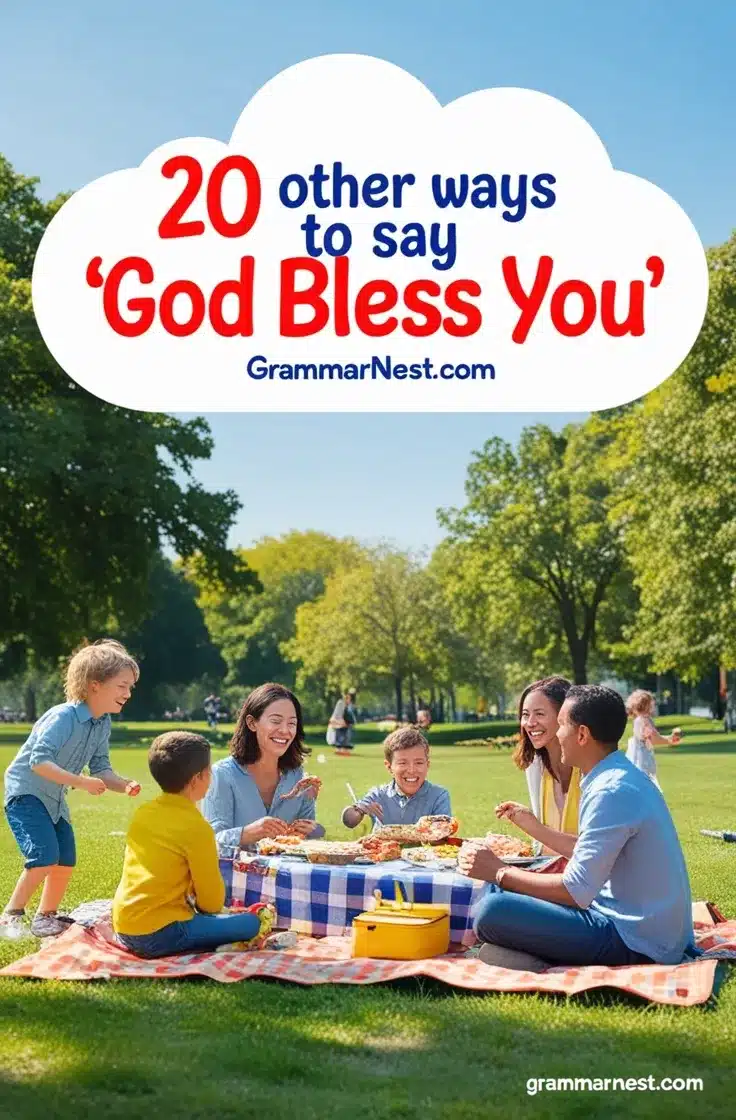 ways to say GOD bless you